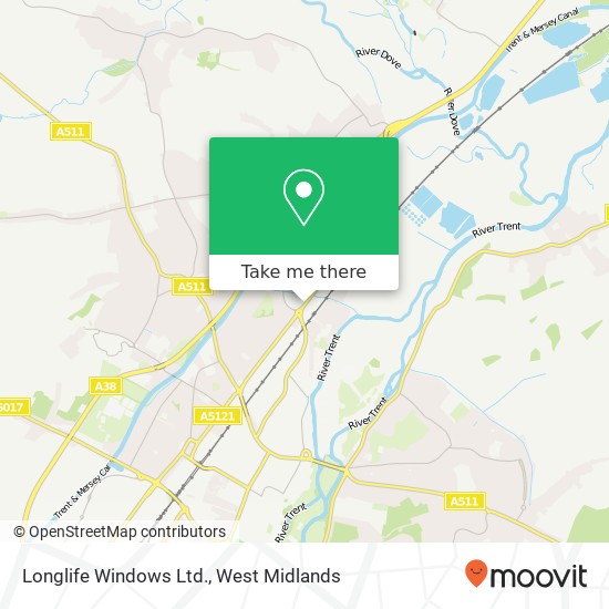 Longlife Windows Ltd. map