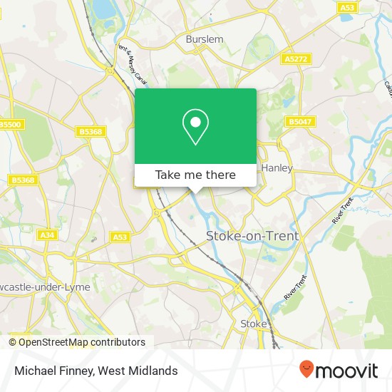 Michael Finney map