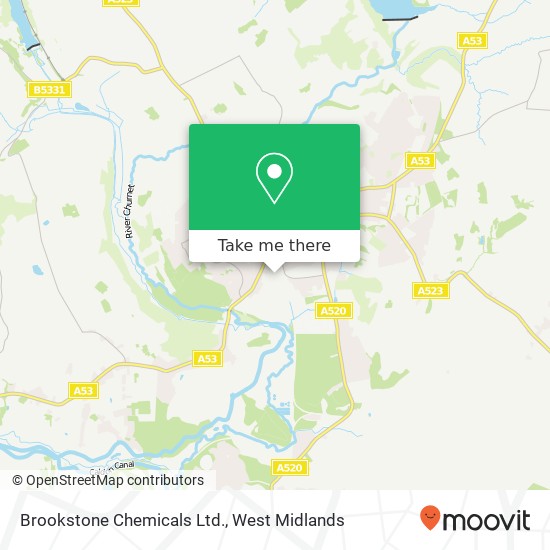 Brookstone Chemicals Ltd. map