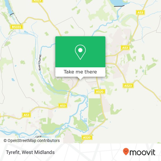 Tyrefit map