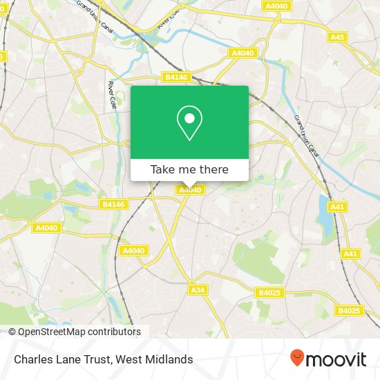 Charles Lane Trust map