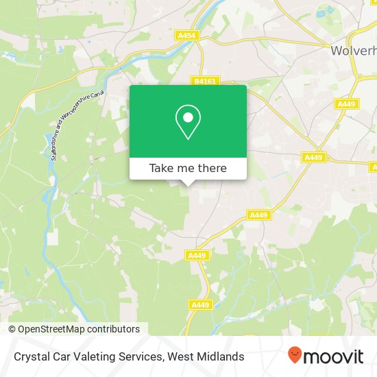 Crystal Car Valeting Services map