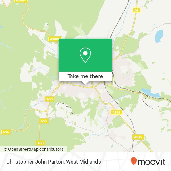 Christopher John Parton map