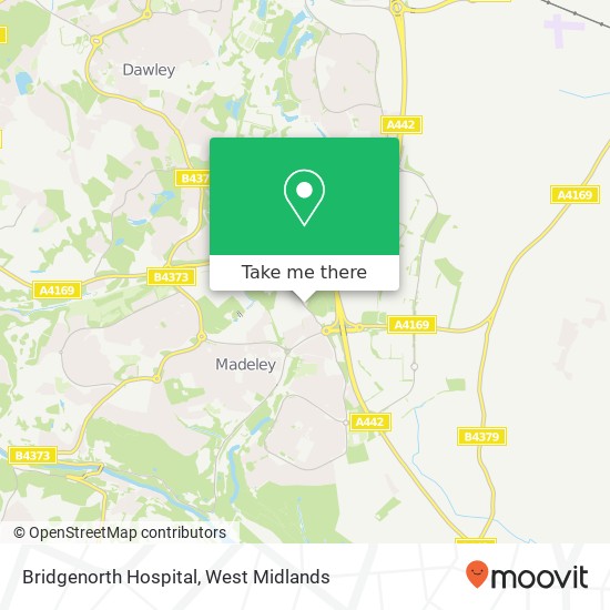 Bridgenorth Hospital map