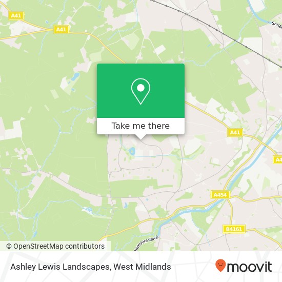 Ashley Lewis Landscapes map
