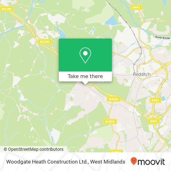 Woodgate Heath Construction Ltd. map