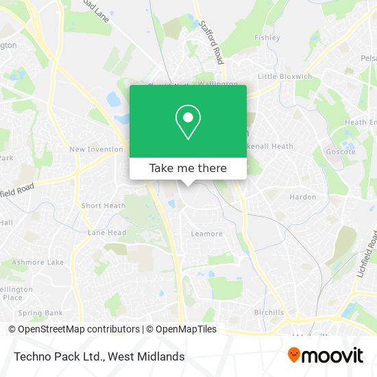 Techno Pack Ltd. map