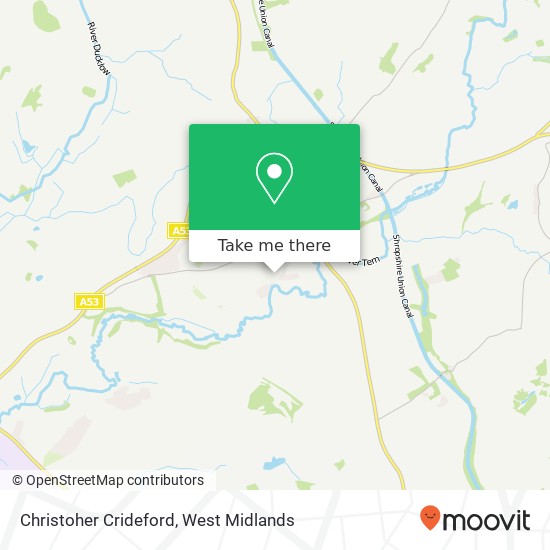 Christoher Crideford map