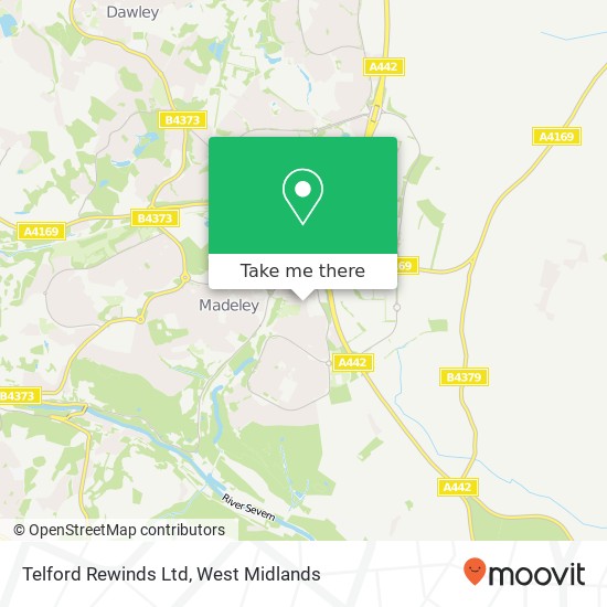 Telford Rewinds Ltd map