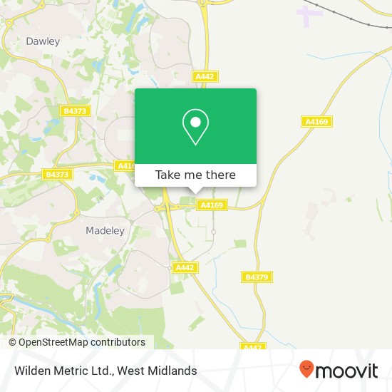 Wilden Metric Ltd. map