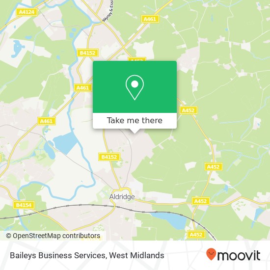 Baileys Business Services map