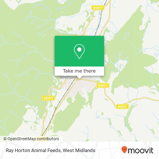 Ray Horton Animal Feeds map