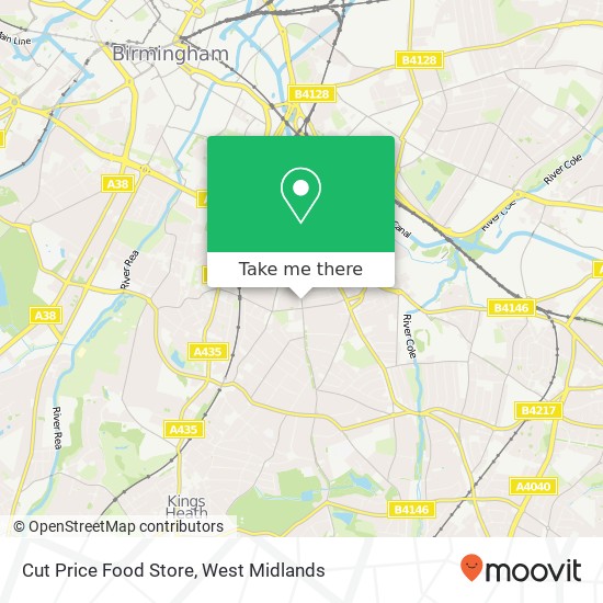 Cut Price Food Store map