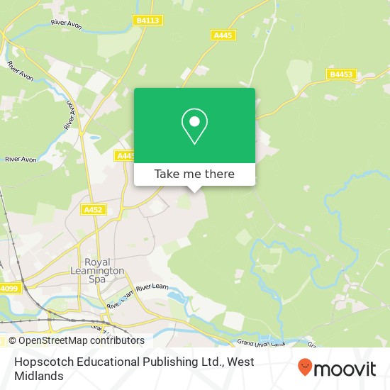 Hopscotch Educational Publishing Ltd. map