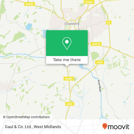 Gaul & Co.  Ltd. map
