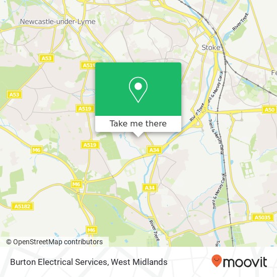 Burton Electrical Services map
