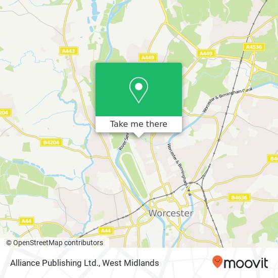 Alliance Publishing Ltd. map