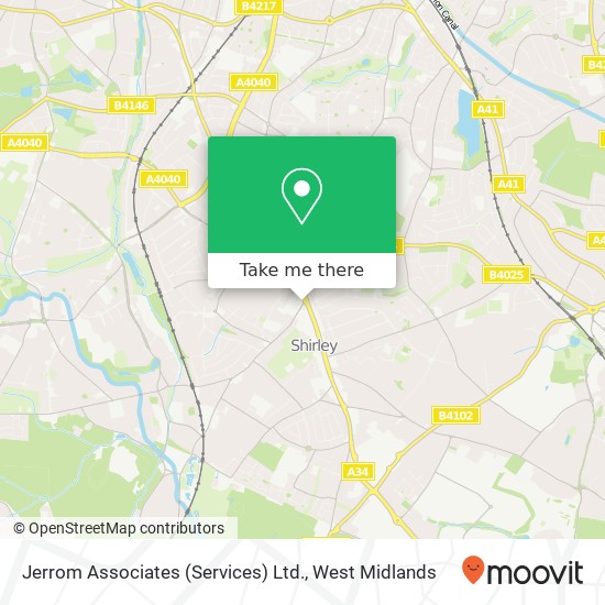 Jerrom Associates (Services) Ltd. map