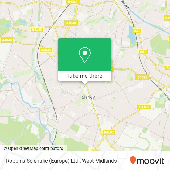 Robbins Scientific (Europe) Ltd. map