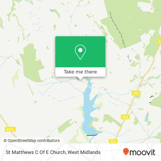 St Matthews C Of E Church map