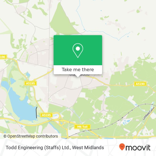 Todd Engineering (Staffs) Ltd. map