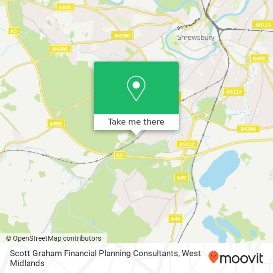 Scott Graham Financial Planning Consultants map