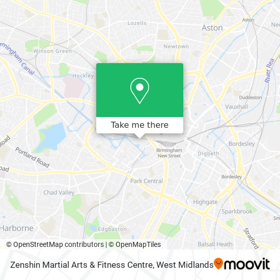 Zenshin Martial Arts & Fitness Centre map