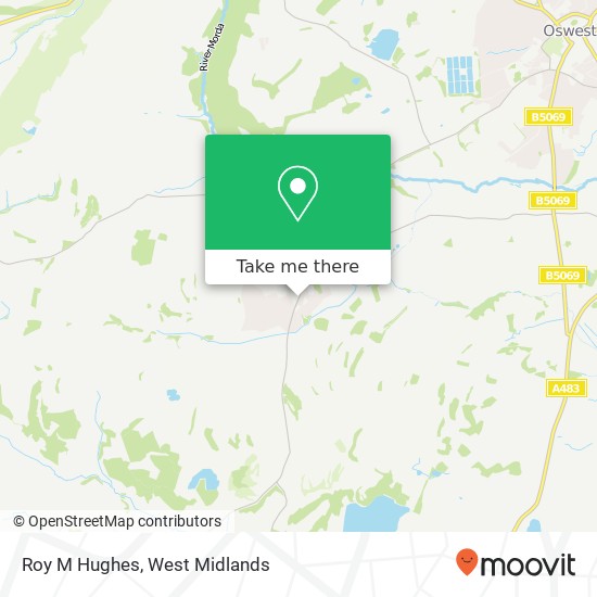 Roy M Hughes map