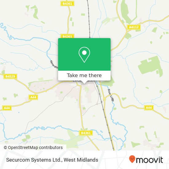 Securcom Systems Ltd. map