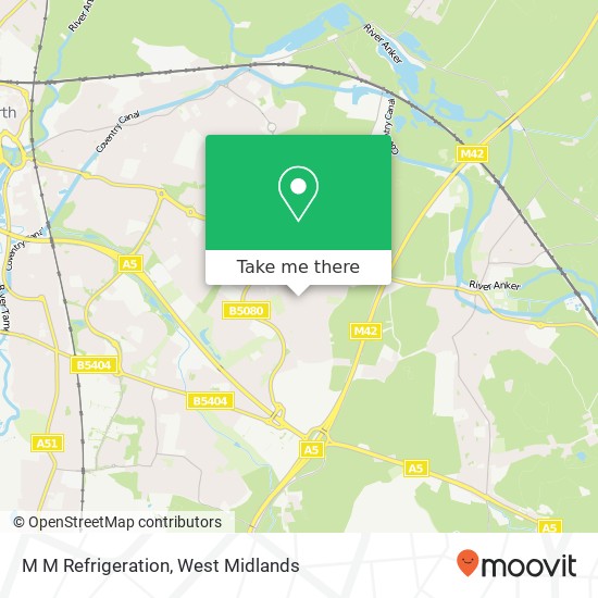 M M Refrigeration map