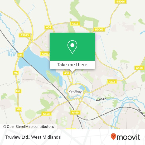 Truview Ltd. map