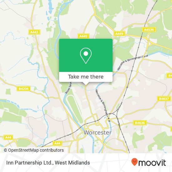 Inn Partnership Ltd. map