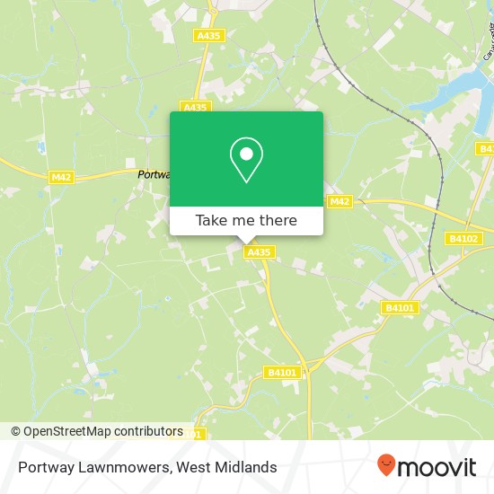 Portway Lawnmowers map
