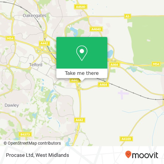 Procase Ltd map