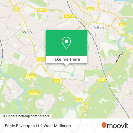 Eagle Envelopes Ltd map