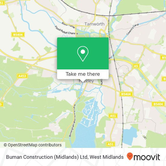 Buman Construction (Midlands) Ltd map