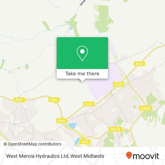 West Mercia Hydraulics Ltd map