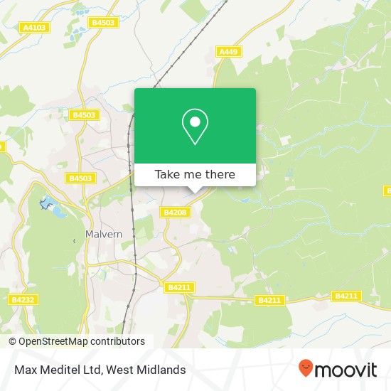 Max Meditel Ltd map