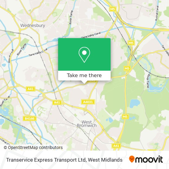 Transervice Express Transport Ltd map