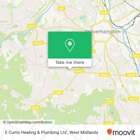 E Curtis Heating & Plumbing Ltd. map