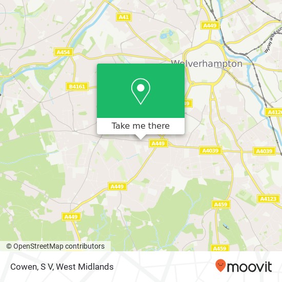 Cowen, S V map