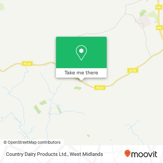 Country Dairy Products Ltd. map