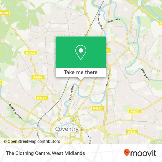 The Clothing Centre map