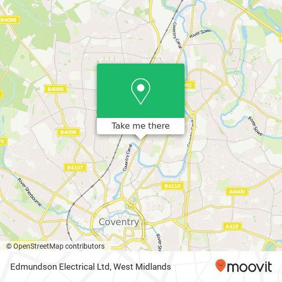 Edmundson Electrical Ltd map