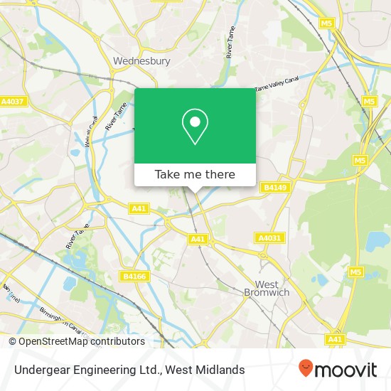 Undergear Engineering Ltd. map