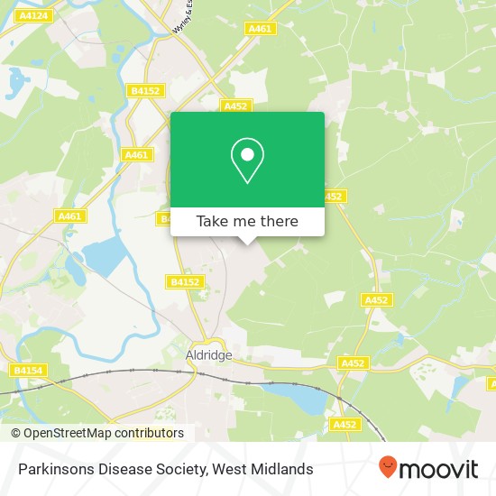 Parkinsons Disease Society map