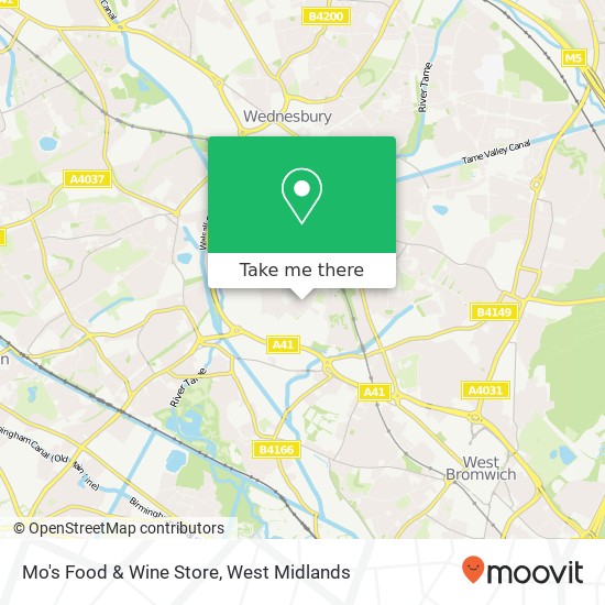 Mo's Food & Wine Store map