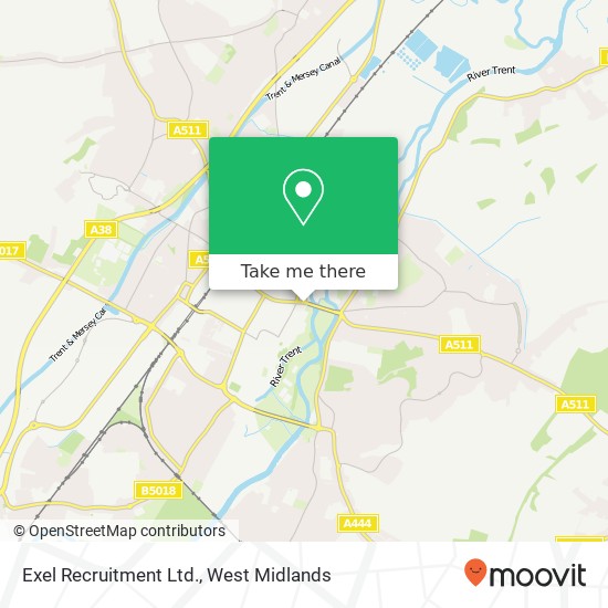 Exel Recruitment Ltd. map