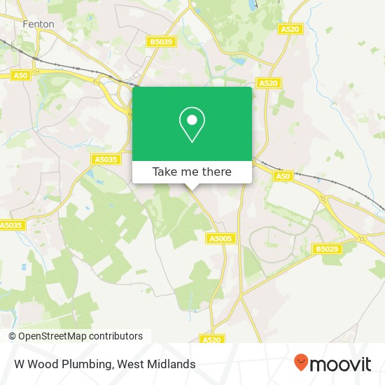 W Wood Plumbing map