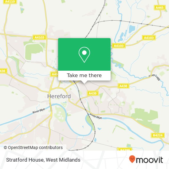 Stratford House map